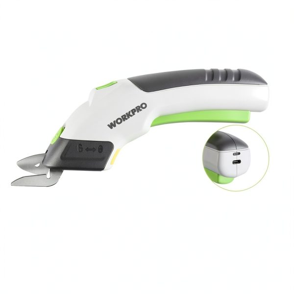 WORKPRO Classic Stainless Steel Electric Scissors-2