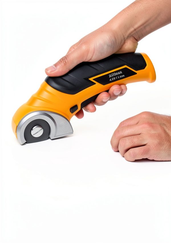 Ginger Yellow Electric Scissors by AMZBUY-2