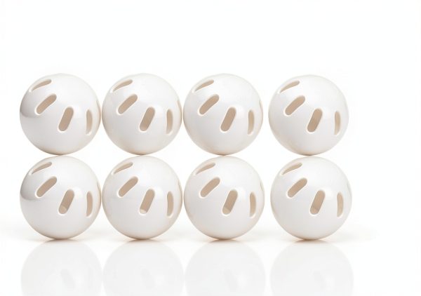 Wiffle Baseballs 12 Pack Plastic White-1
