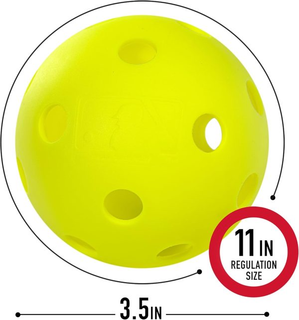Franklin Sports 90mm Yellow Softball Pack Kids-1