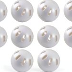 Wiffle Baseballs 12 Pack Plastic White-0
