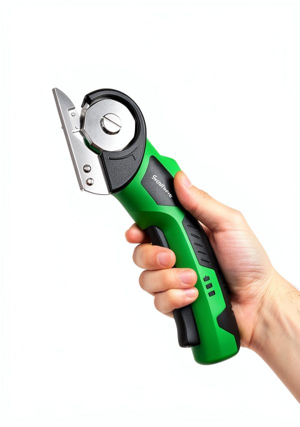 Soleilwear Cordless Electric Cardboard Cutter Green-6