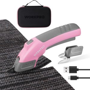 WORKPRO Cordless Electric Scissors Stainless Steel-0