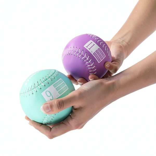 SYNGUCK Weighted Softball Set PVC Softballs-7