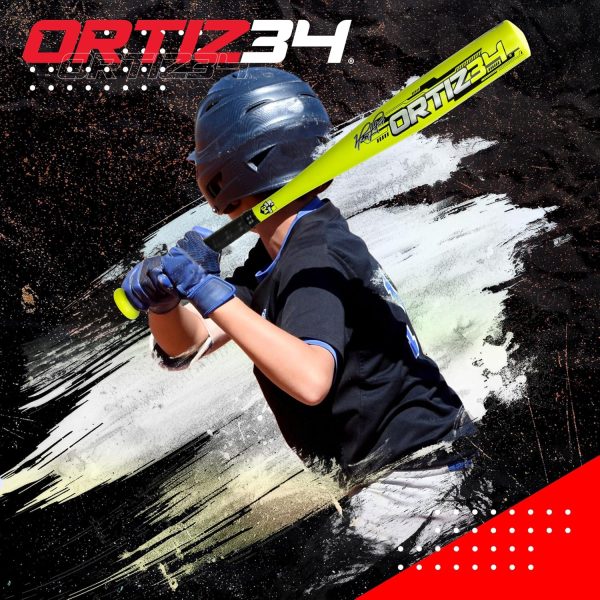 Ortiz34 T-Ball Set Aluminum Graffiti for Youth-3