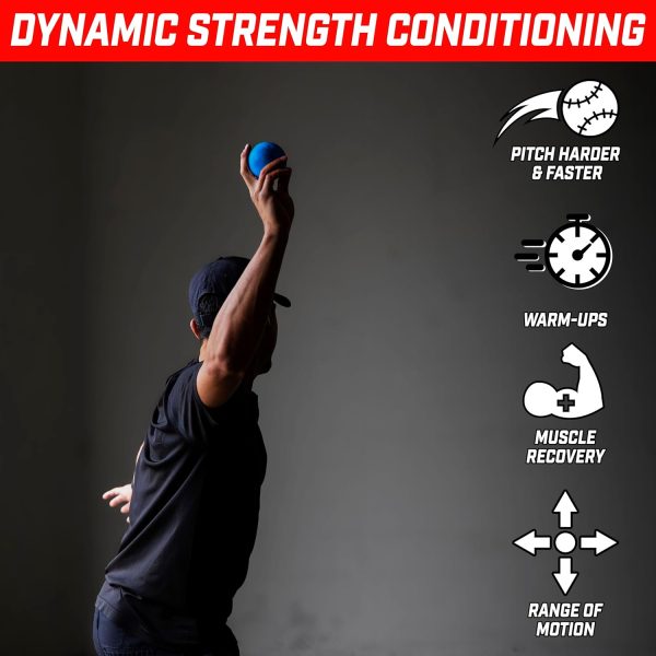 Weighted Baseballs GoSports PRO Set Foam Rubber-2