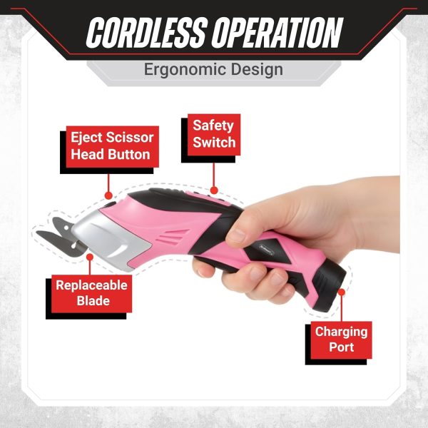 Stalwart Power Scissors Double-Blade Cordless-7