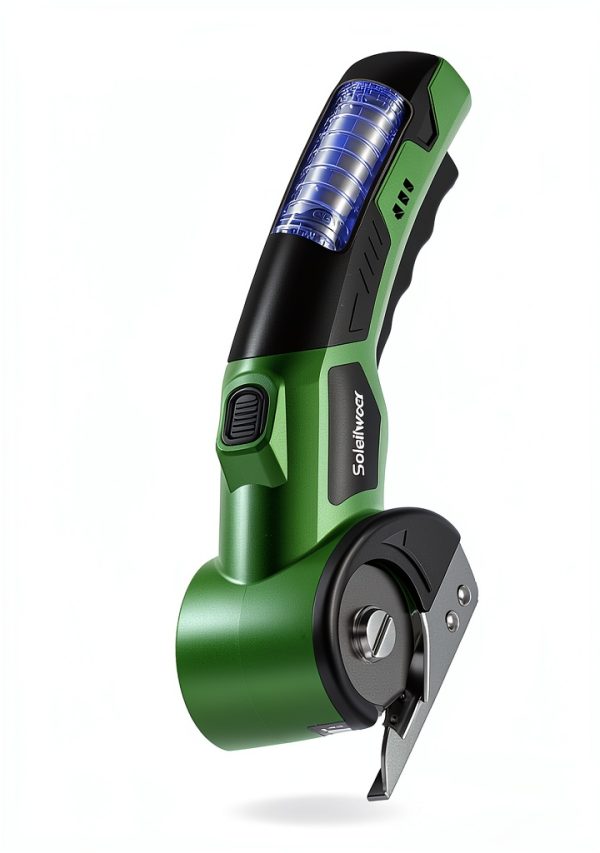 Soleilwear Cordless Electric Cardboard Cutter Green-3