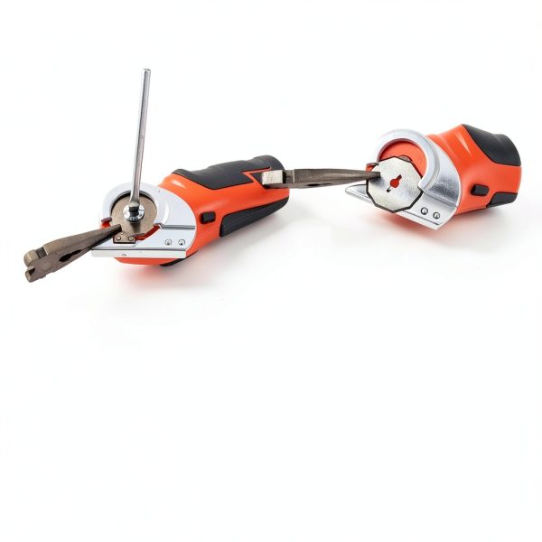 VLOXO Cordless Electric Scissors Plastic Orange-6