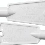 BlueStars Refrigerator Door Lock Key Pack of 2 Sturdy Plastic-0