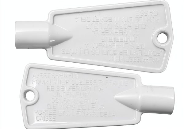 BlueStars Refrigerator Door Lock Key Pack of 2 Sturdy Plastic-0