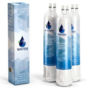 Water Filter Replacement HAUSTASK 3 Pack Coconut Carbon for Whirlpool-0