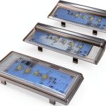 NEW 2 Pcs W10515057 & 1 Pc W10515058 LED Light SET With Tapered Lens and Bezel compatible for Whirlpool, Kenmore, Maytag, KitchenAid, Refrigerators, WPW10515057 AP6022533 PS11755866-0