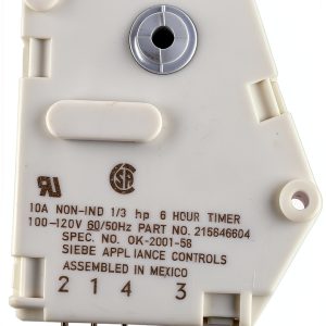 Refrigerators Defrost Timer Ketofa 215846604 120V 6Hr 21Min White-0