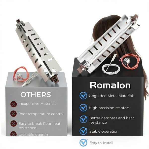 Defrost Heater Kit Romalon – Sensor & Thermostat for GE/Kenmore-6
