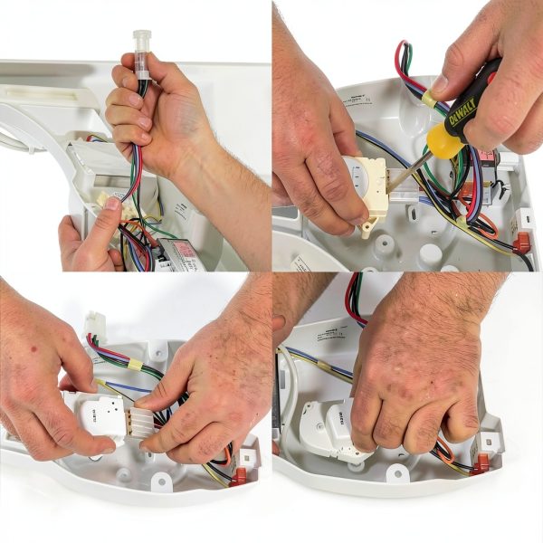 Refrigerators Defrost Timer Ketofa 215846604 120V 6Hr 21Min White-5