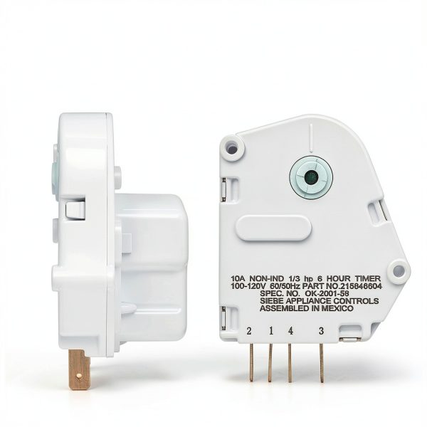 Refrigerators Defrost Timer Ketofa 215846604 120V 6Hr 21Min White-1